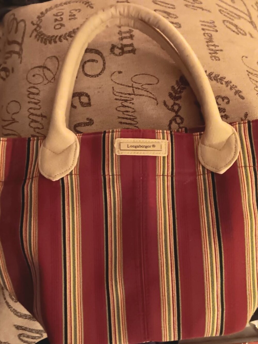 Longabarger tote bag